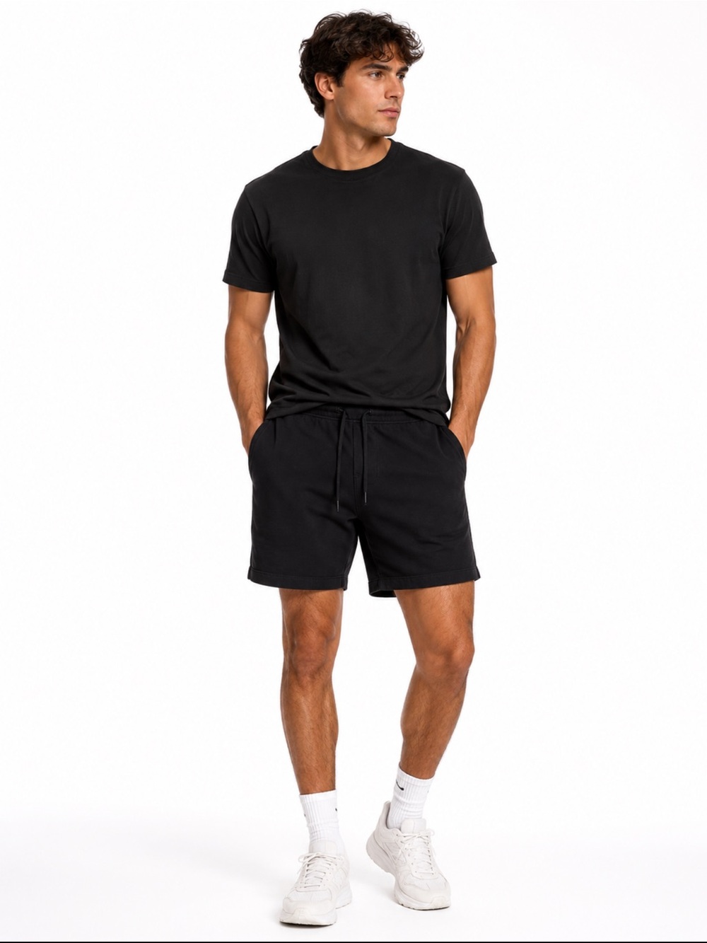lululemon athletica Black Men's Athletic Drawstring Shorts